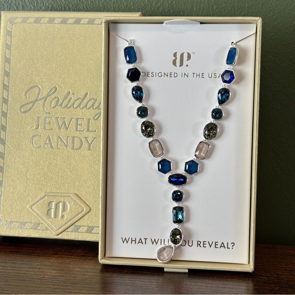 Crystal Pops & Sugar Drops- Jewel Candy Collection Necklace